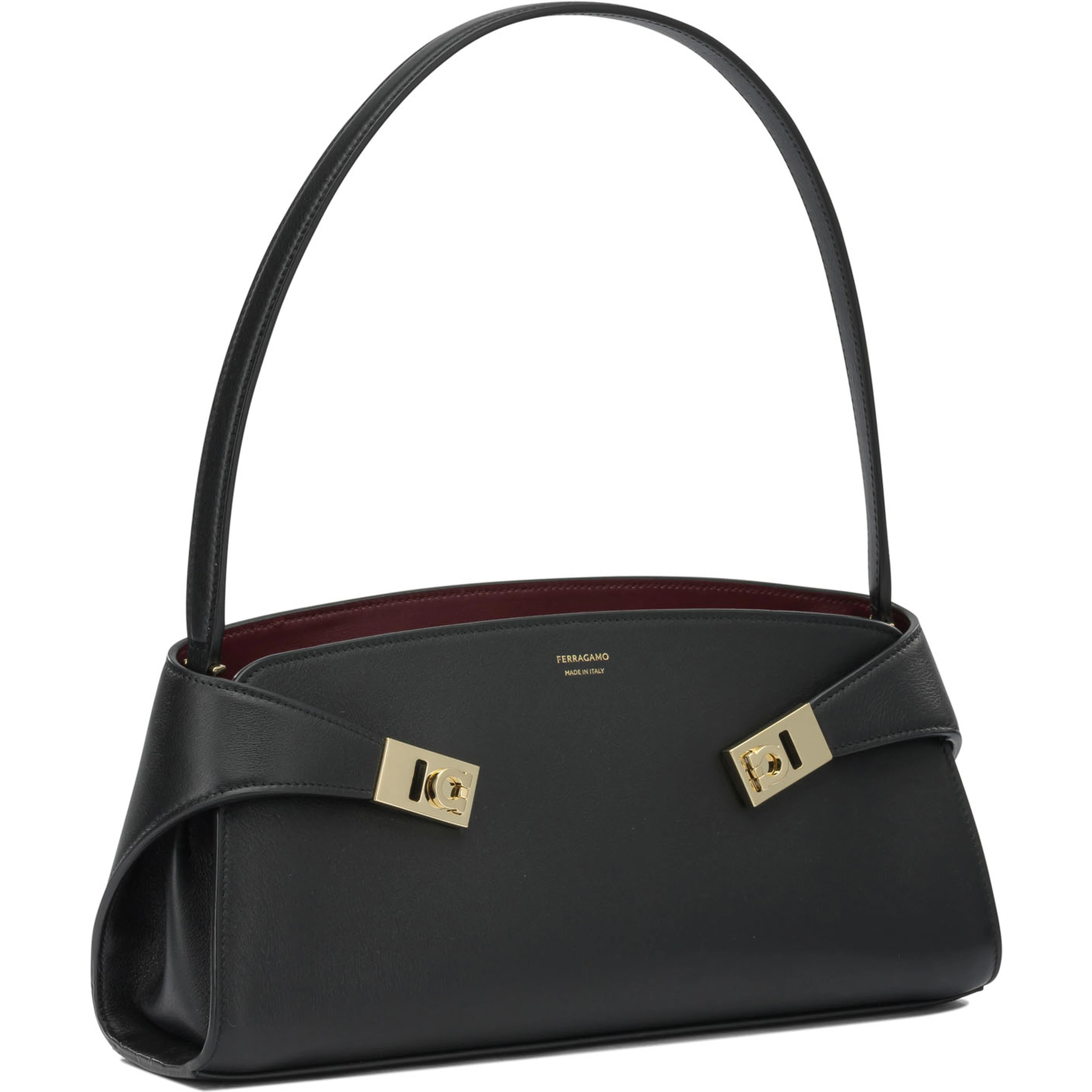 "Hug East-West" medium shoulder bag