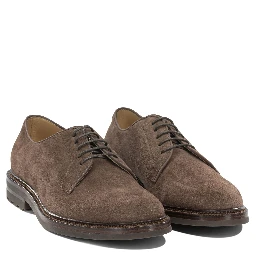 Suede brogues
