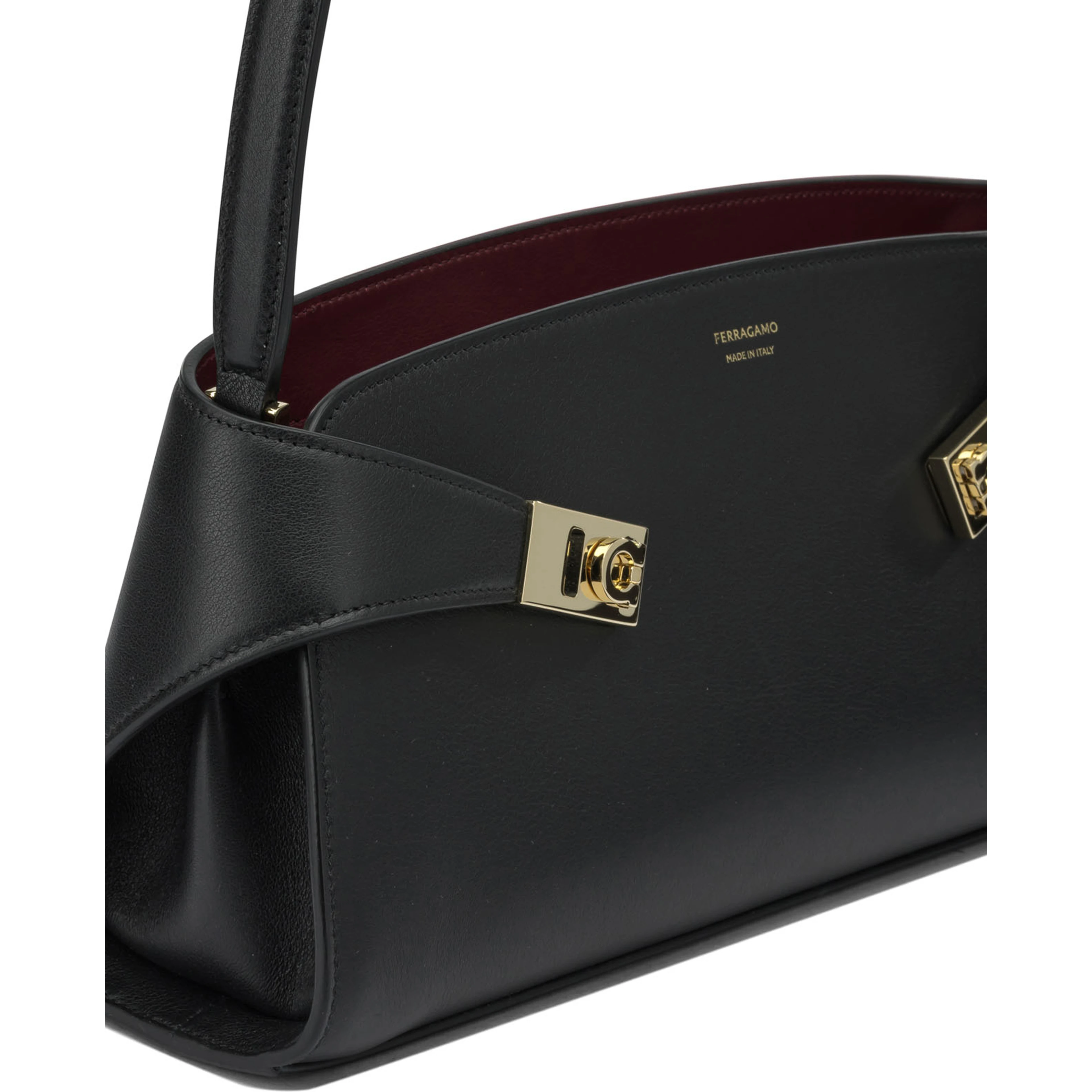 "Hug East-West" medium shoulder bag