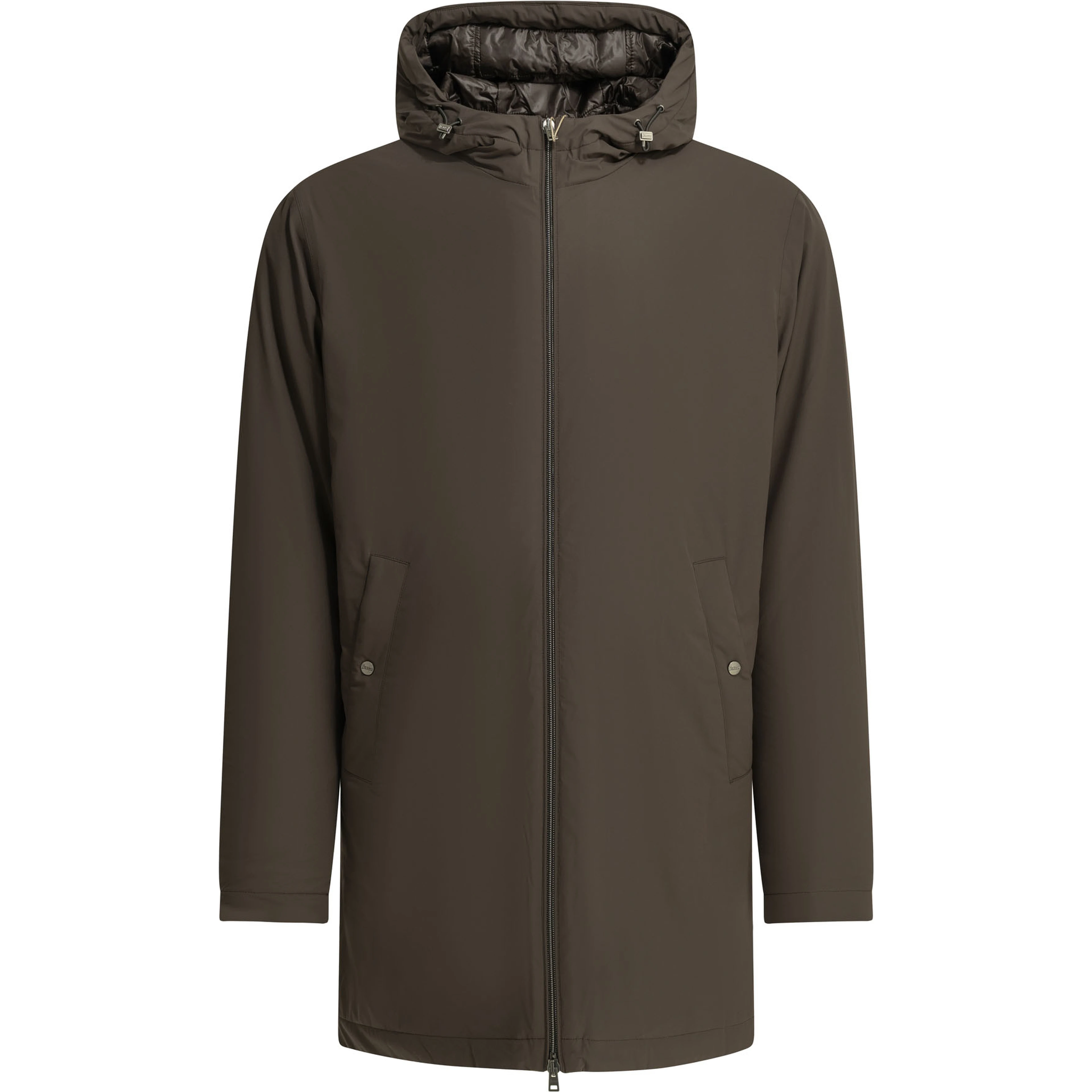 "Resort" Long Down Jacket