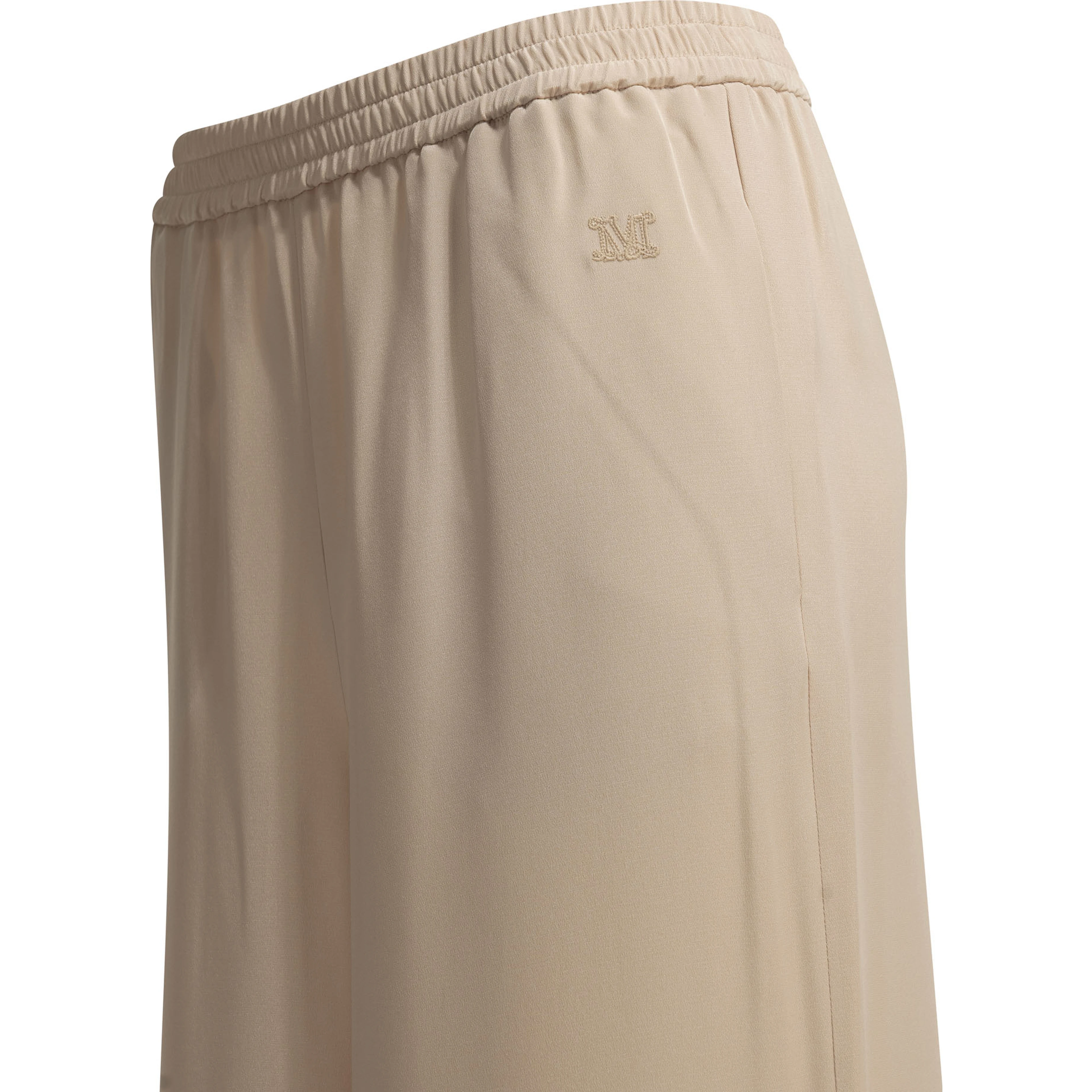 Casual silk pants