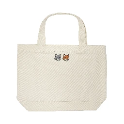 "Double Fox Head" Large Handbag