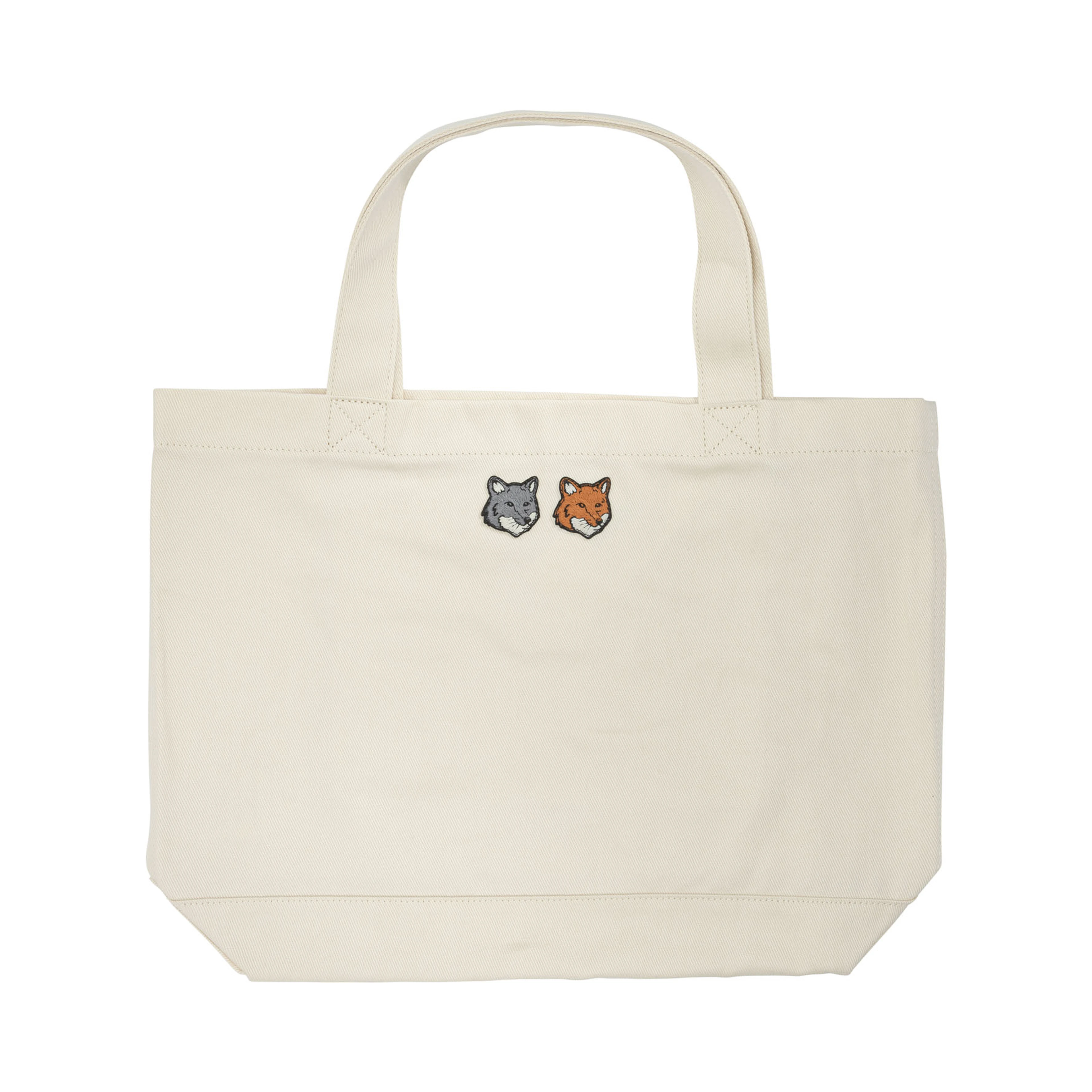 "Double Fox Head" Large Handbag