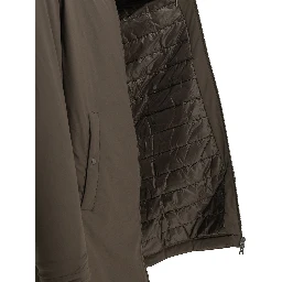 "Resort" Long Down Jacket