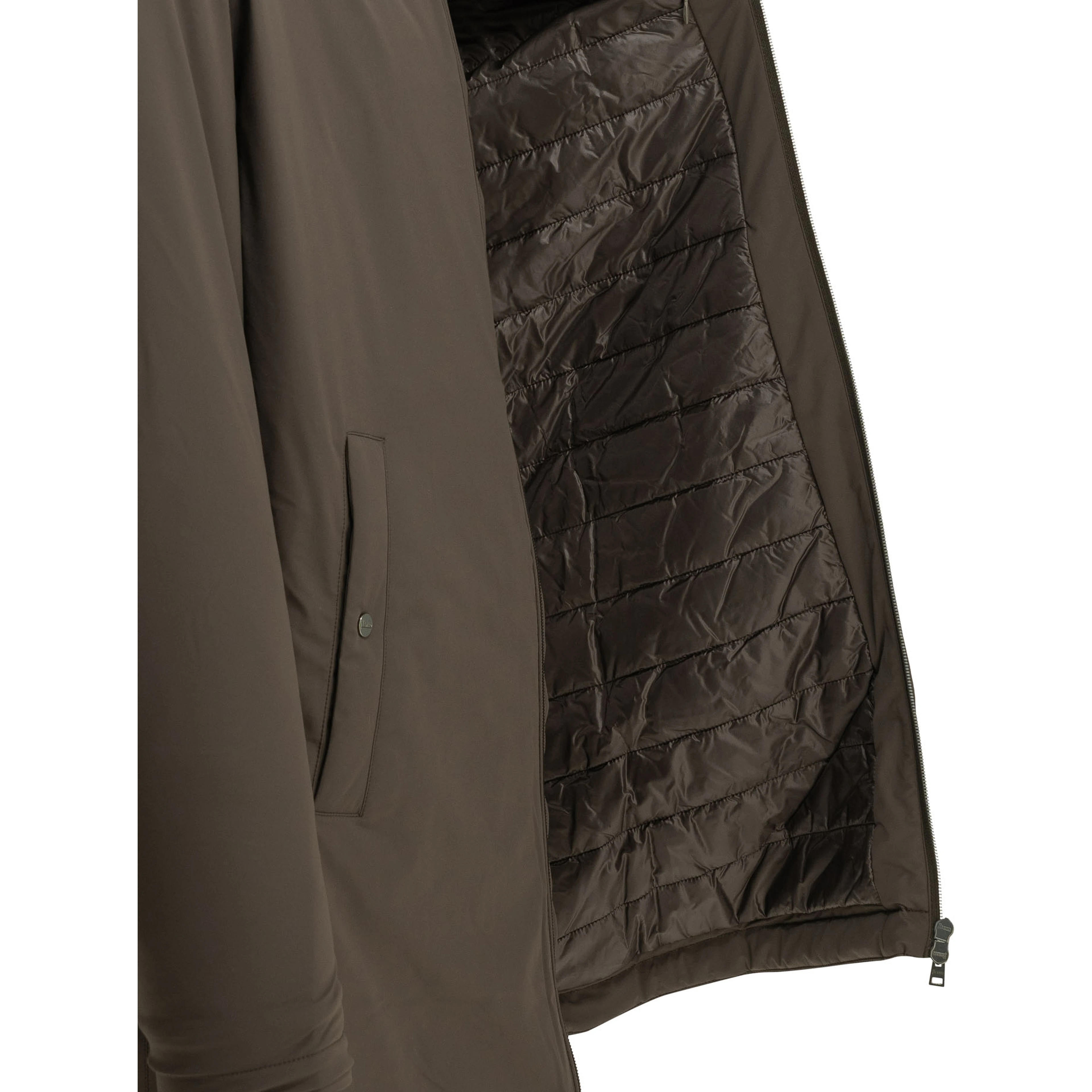 "Resort" Long Down Jacket