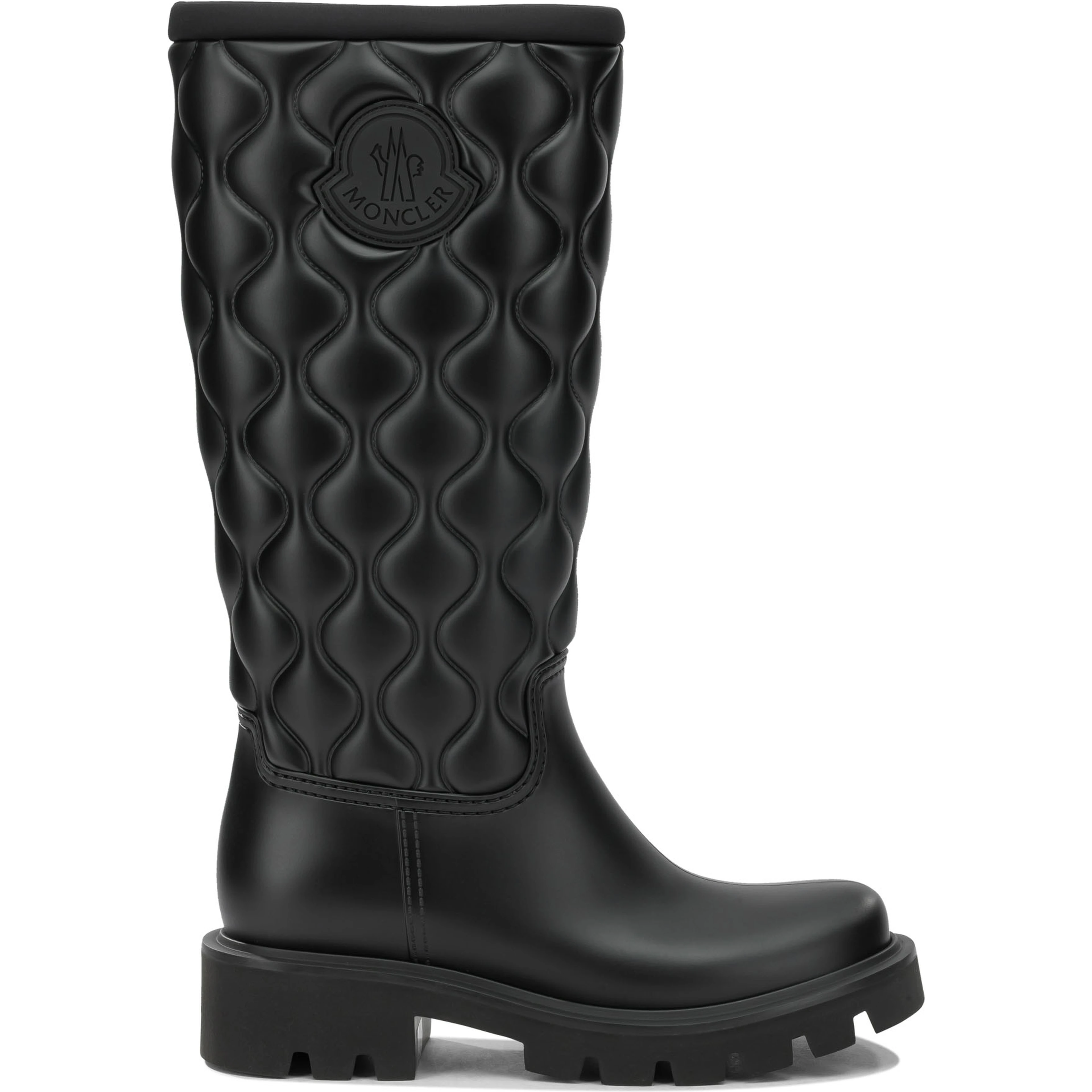 "Kickstream Quilt" Rain Boots