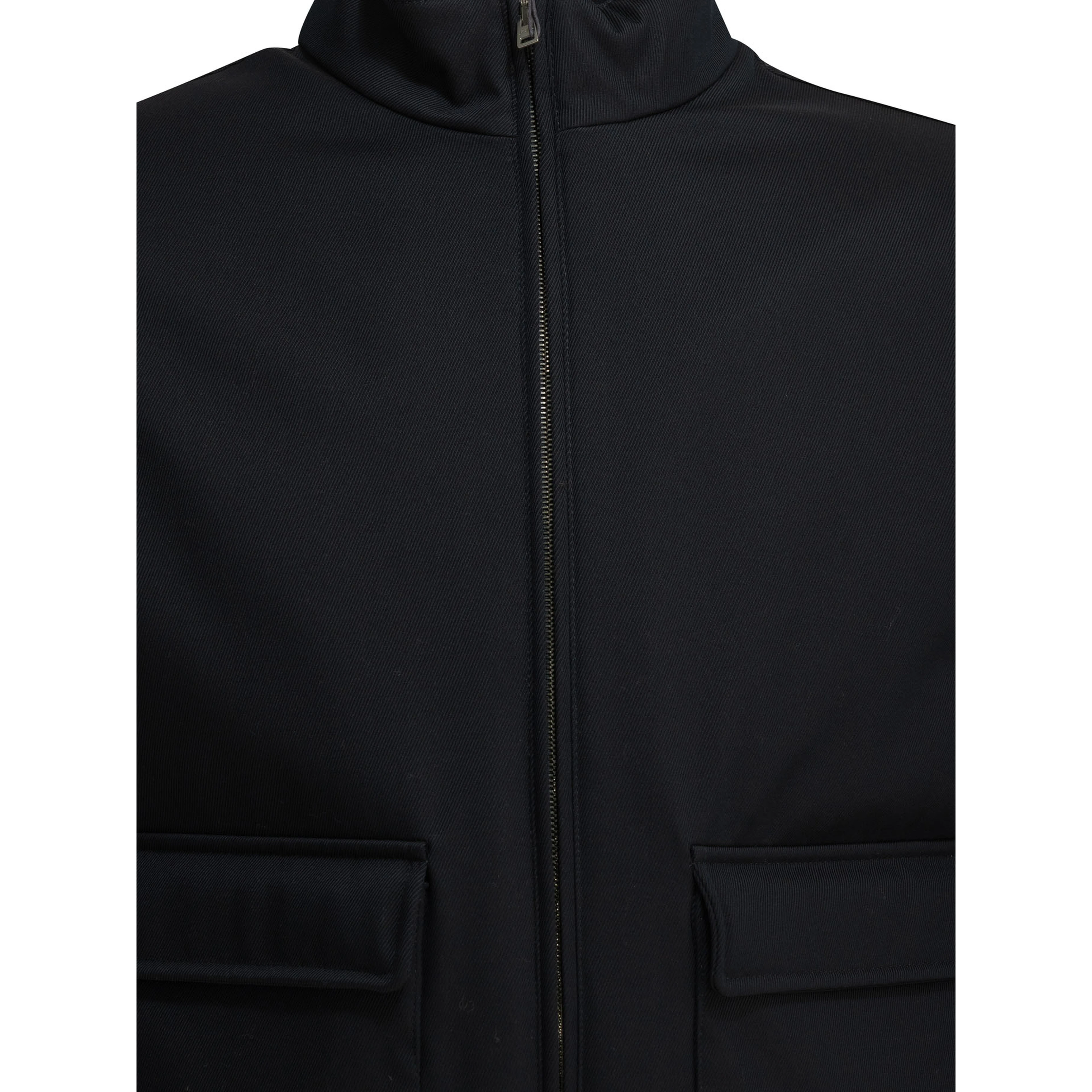 "3 Layers Wool Storm" Bomber Jacket