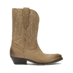 "Wish Star" Cowboy Ankle Boots