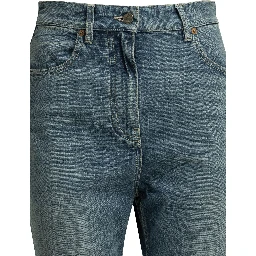 Straight-leg jeans