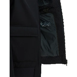 "3 Layers Wool Storm" Bomber Jacket