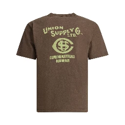 Crewneck T-shirt with logo