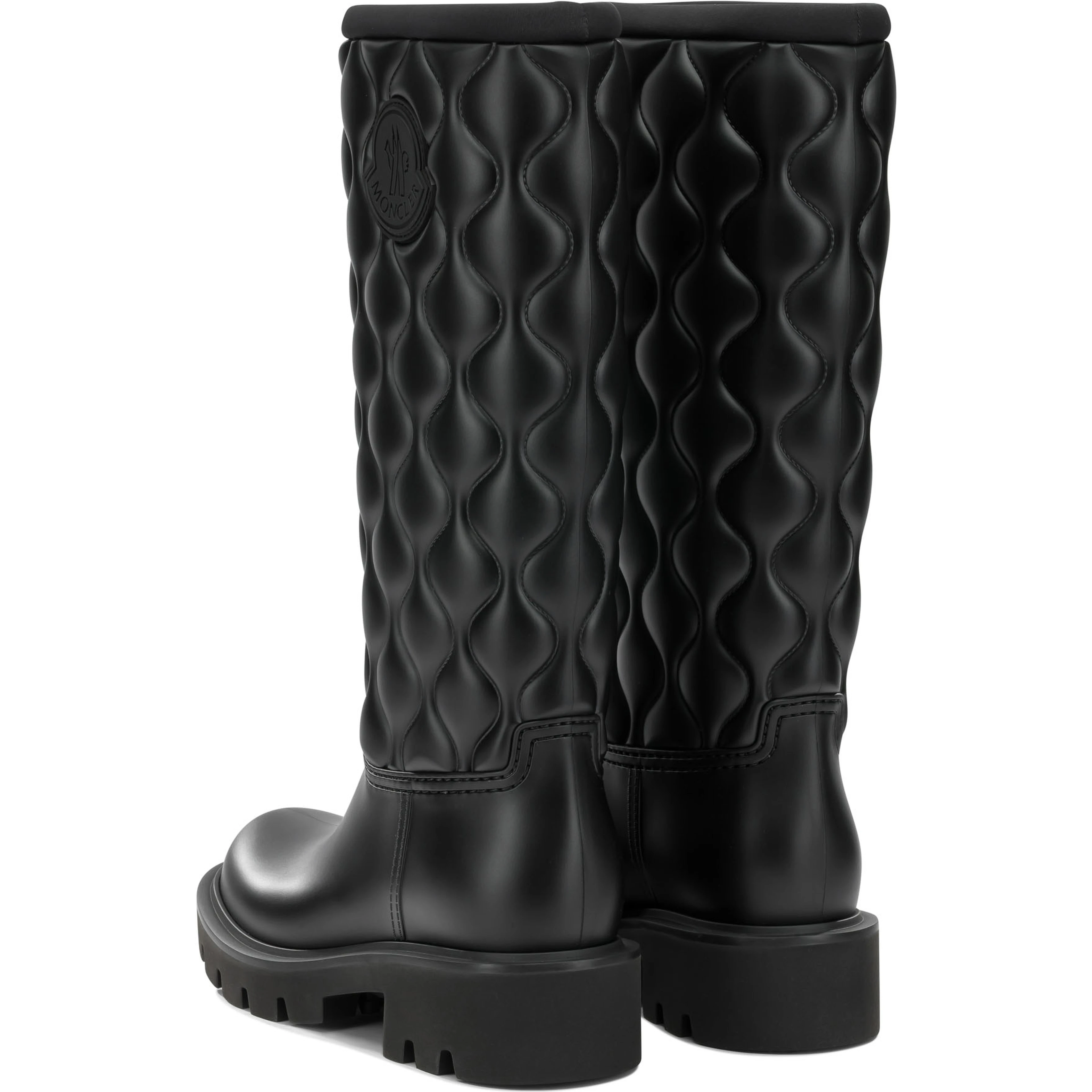 "Kickstream Quilt" Rain Boots