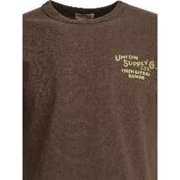 Crewneck T-shirt with logo