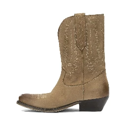 "Wish Star" Cowboy Ankle Boots