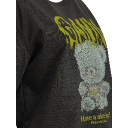 "Forest Teddy" Crew-Neck T-Shirt