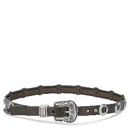 "Lace" Leather Belt