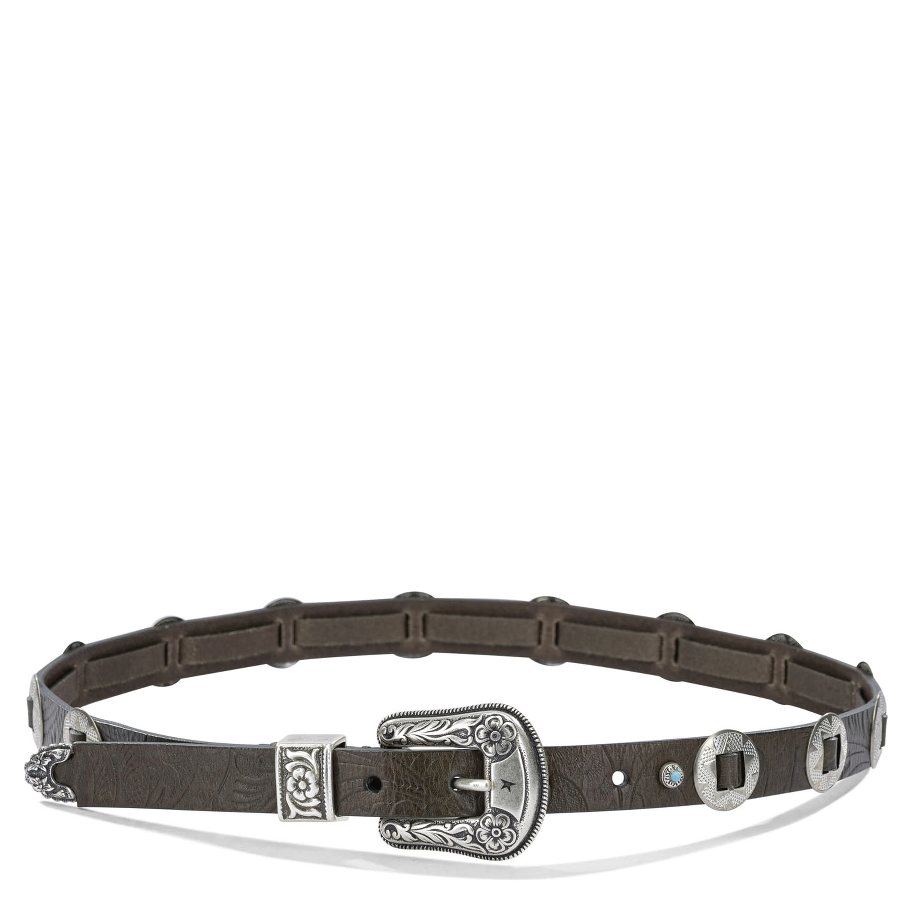 "Lace" Leather Belt