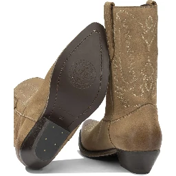 "Wish Star" Cowboy Ankle Boots