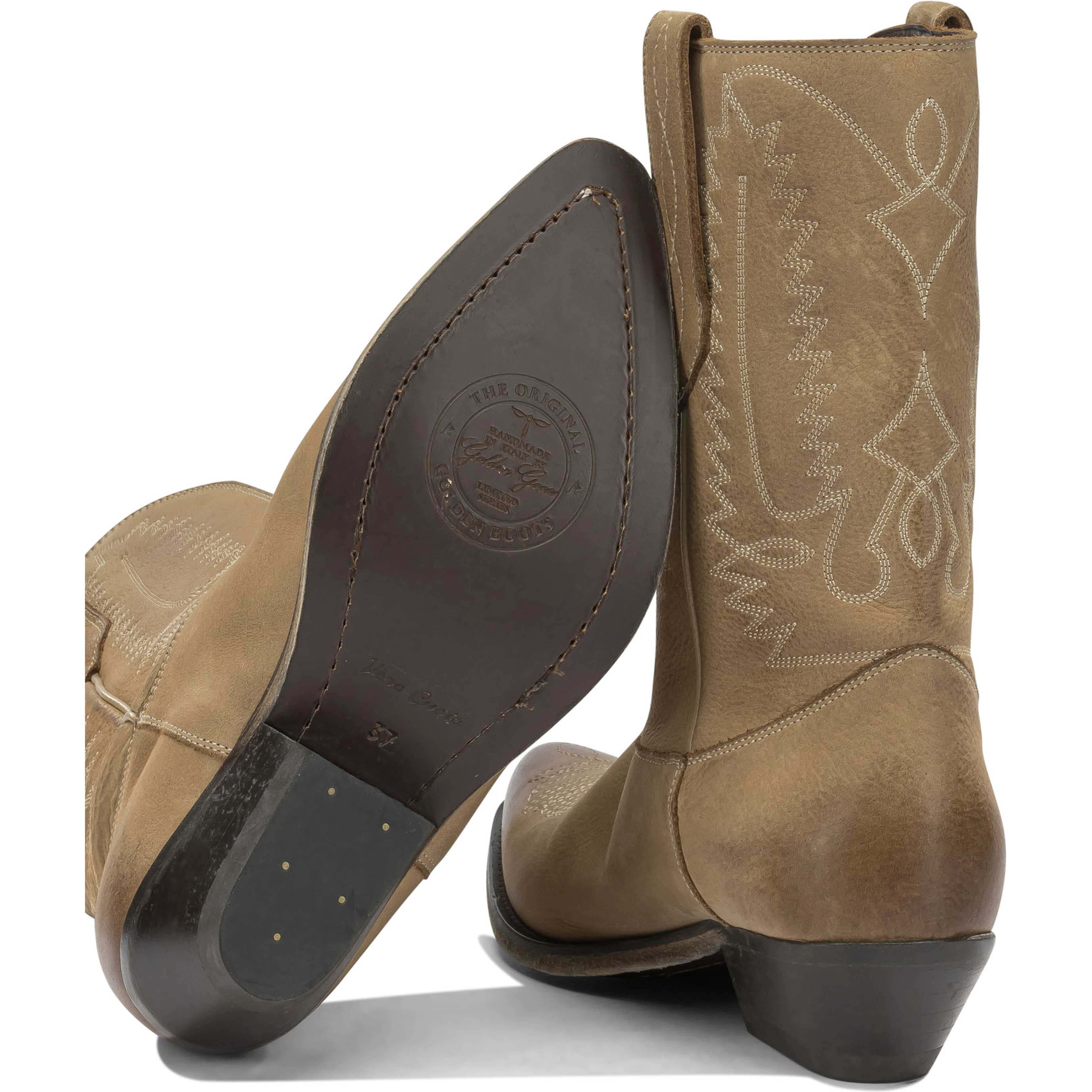 "Wish Star" Cowboy Ankle Boots