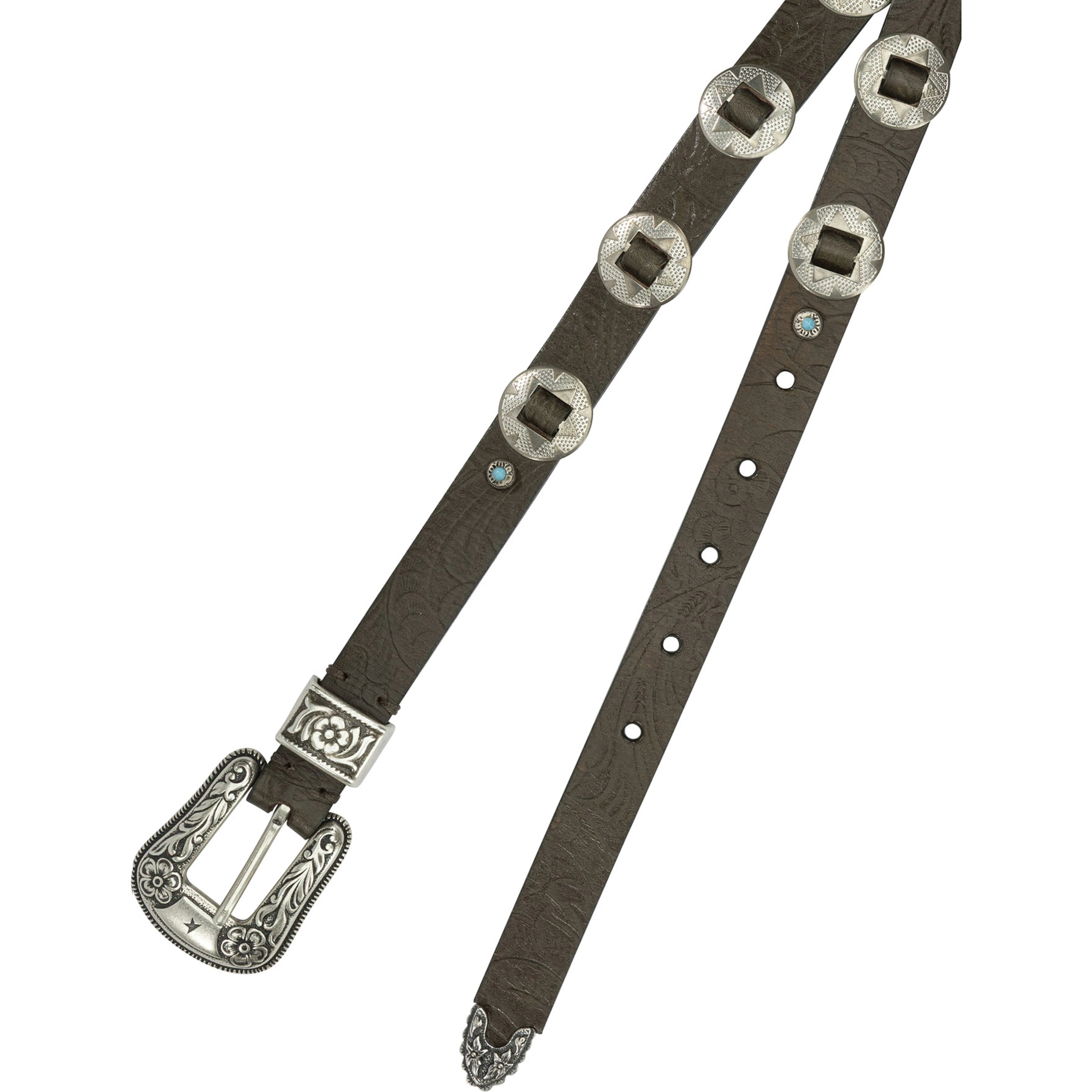 "Lace" Leather Belt