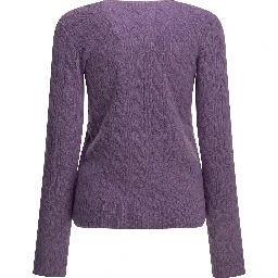 Crew-neck sweater with logo