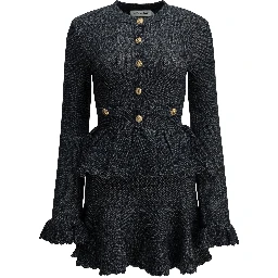 Short knit dress