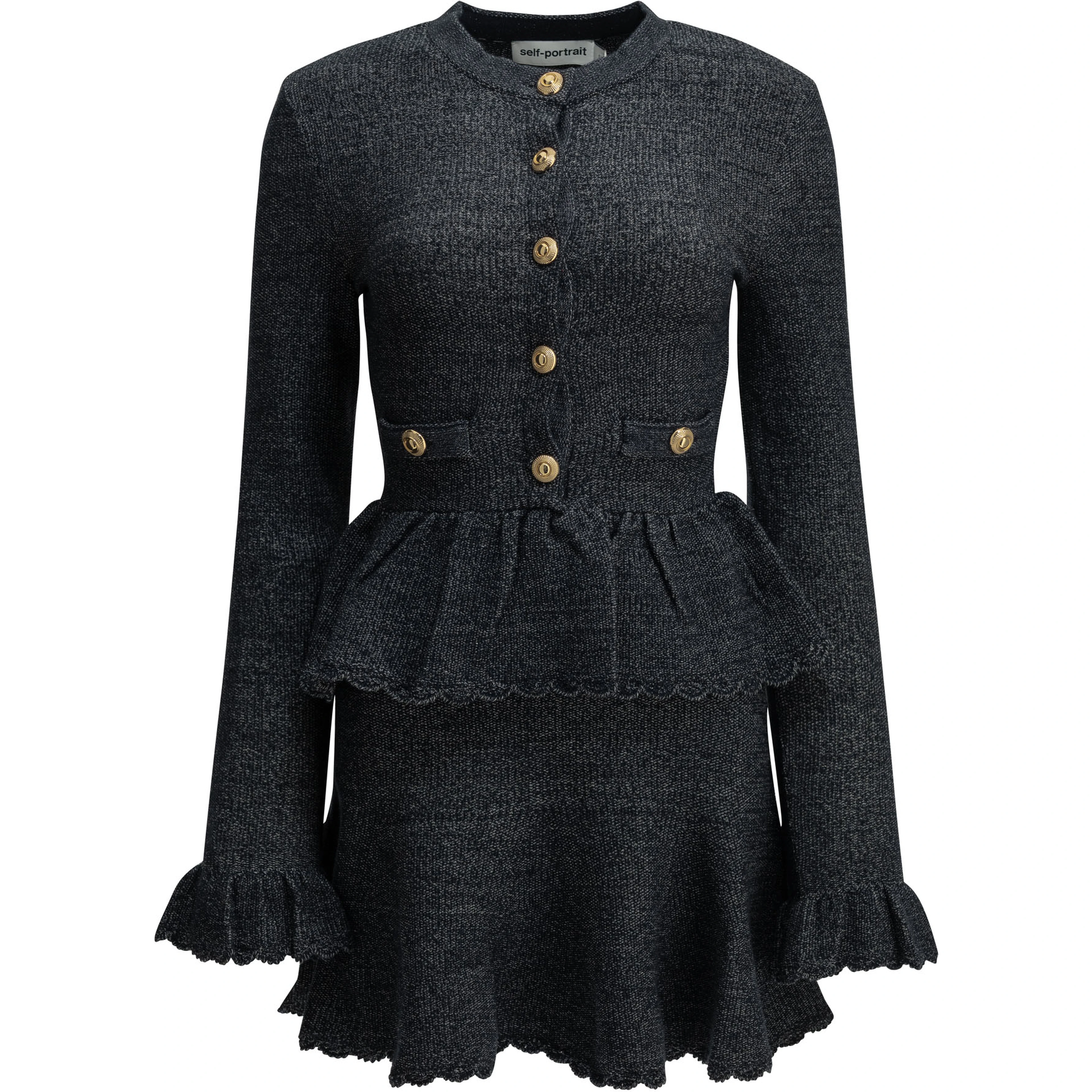Short knit dress