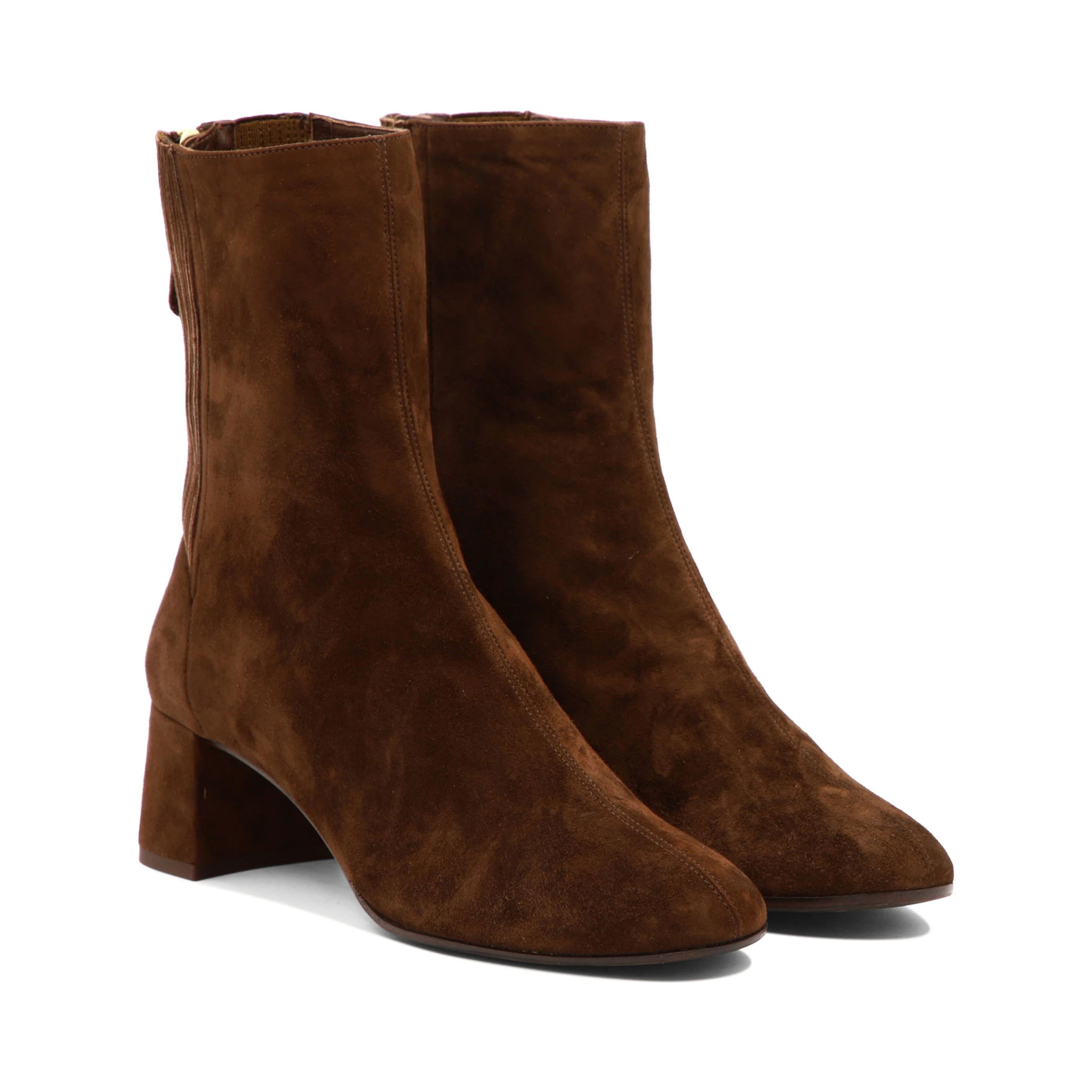 "Saint Honore 50 mm" Ankle Boots with Zipper