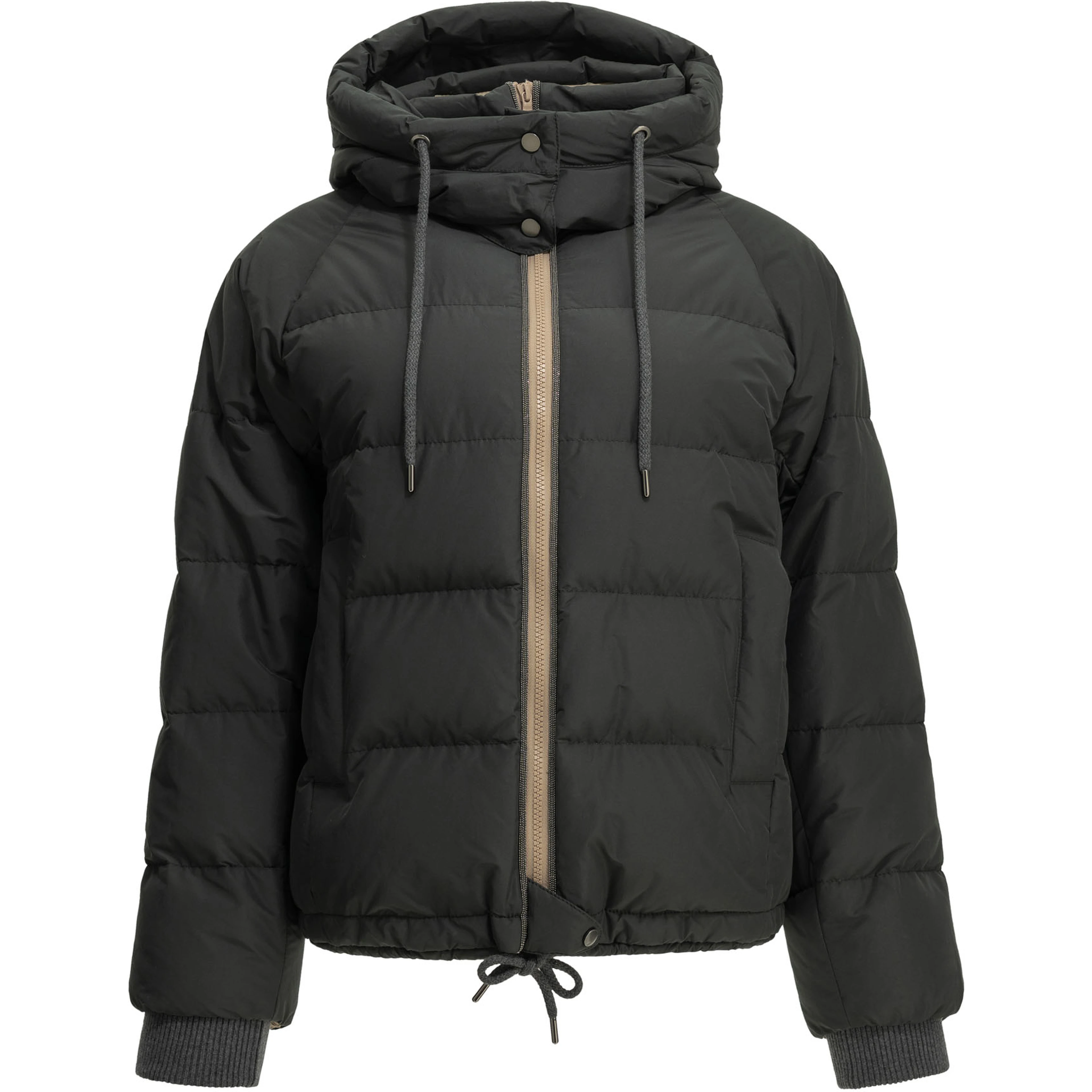 "Taffeta" Short Down Jacket