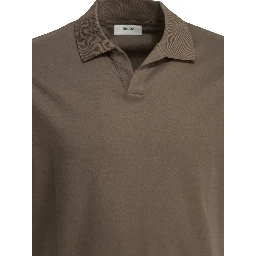 "Paul" buttonless polo shirt