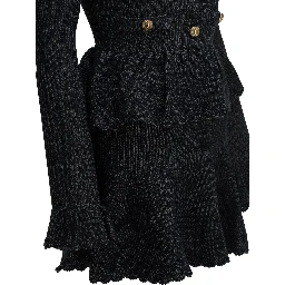 Short knit dress