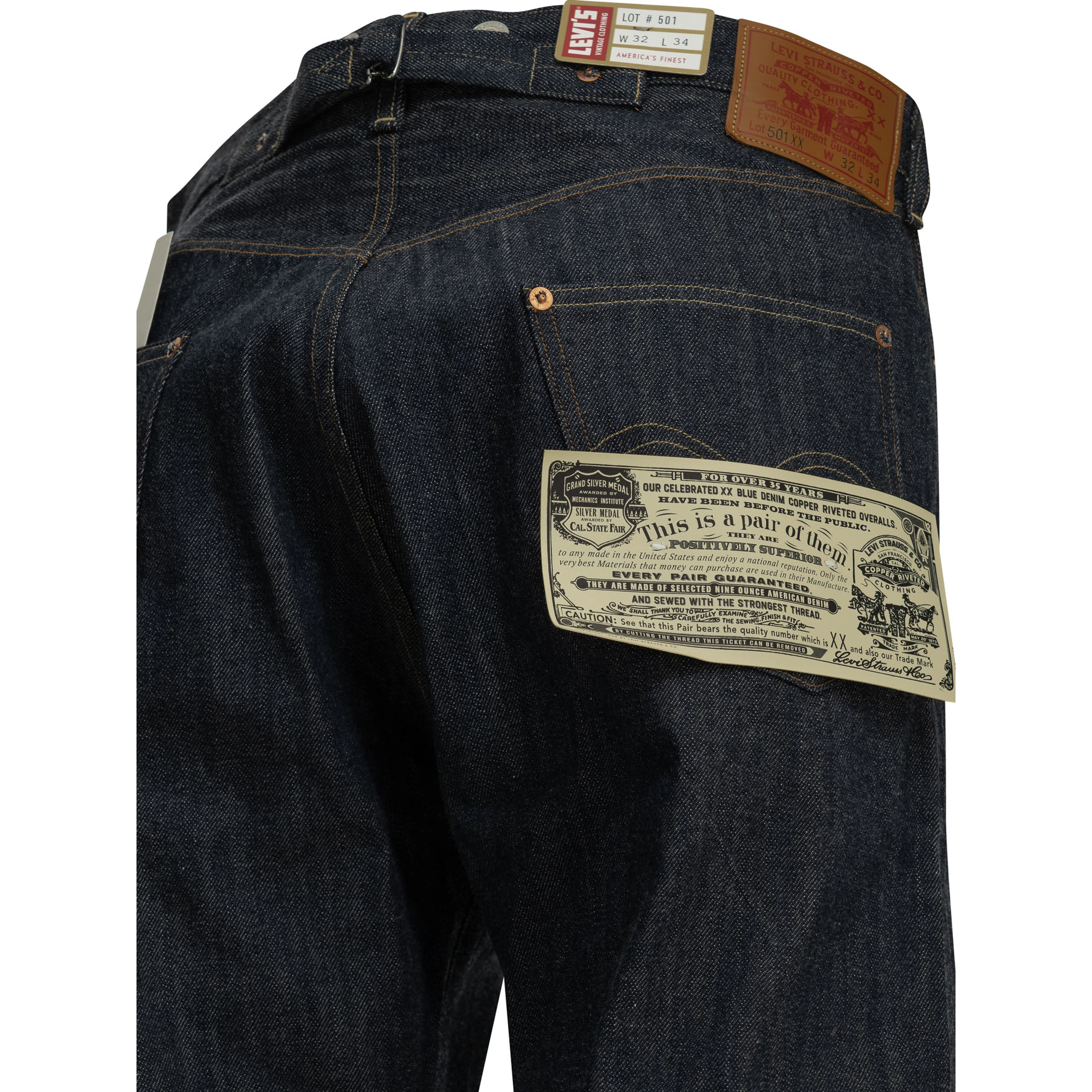 "501® 1922 Levis® Vintage Clothing" Straight-Leg Jeans