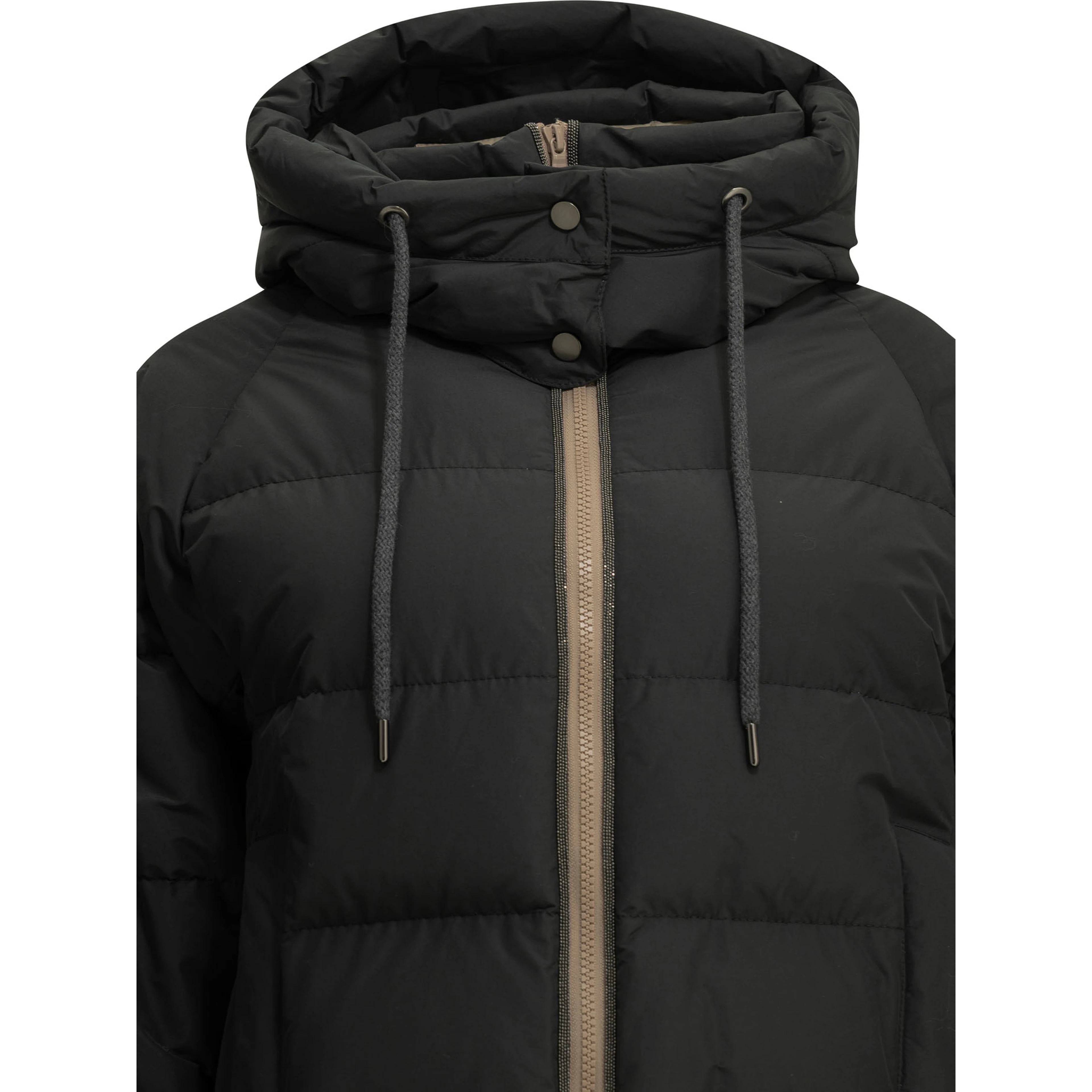 "Taffeta" Short Down Jacket