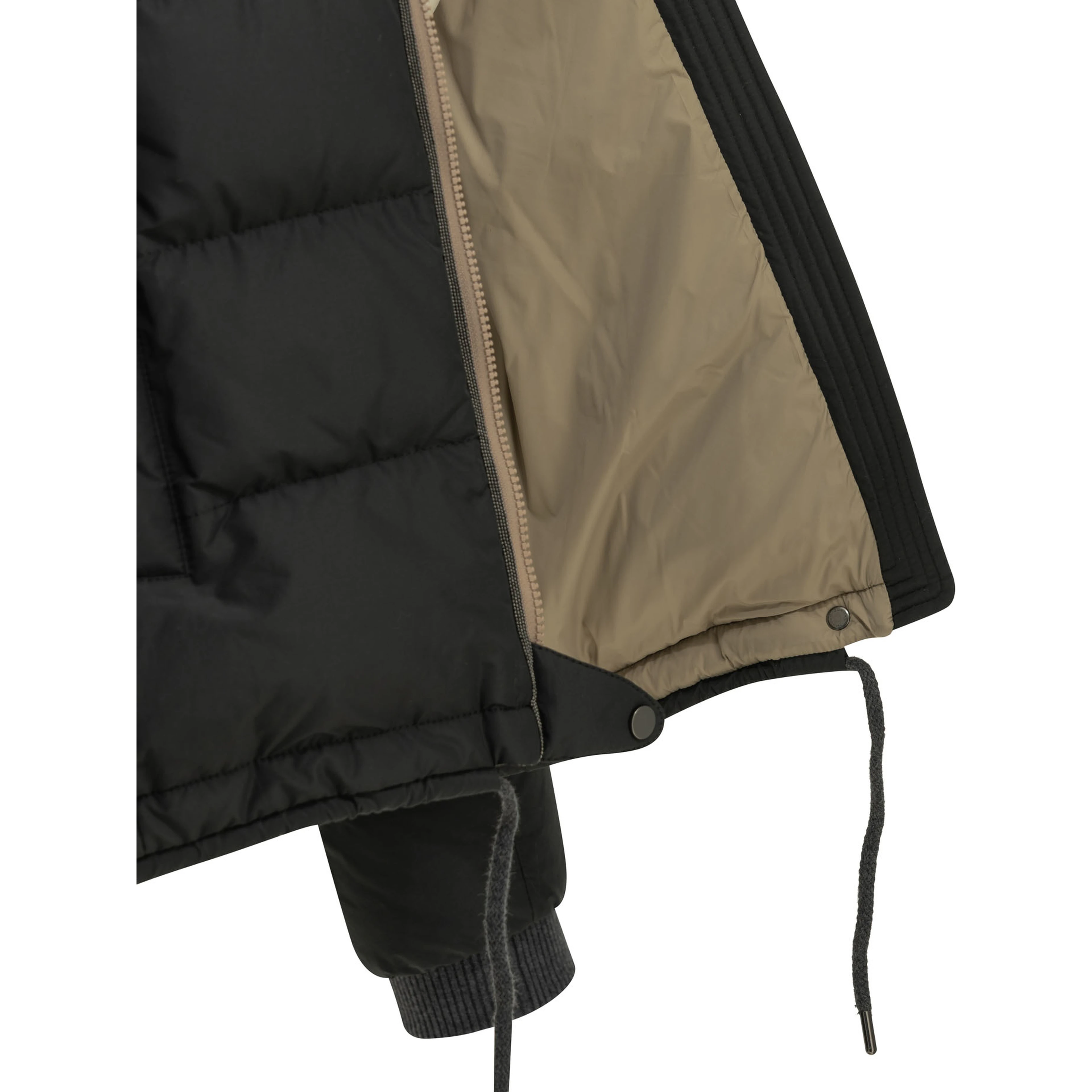"Taffeta" Short Down Jacket