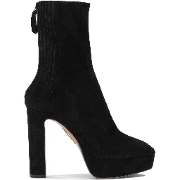 "Martine 110MM" Ankle Boots with Zipper