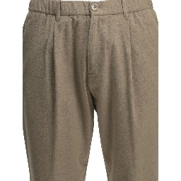 Wool blend sasual pants