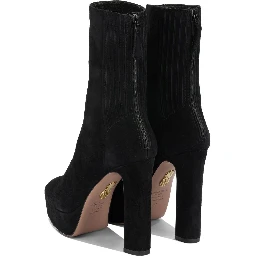 "Martine 110MM" Ankle Boots with Zipper