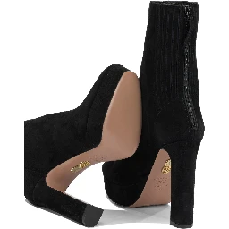 "Martine 110MM" Ankle Boots with Zipper