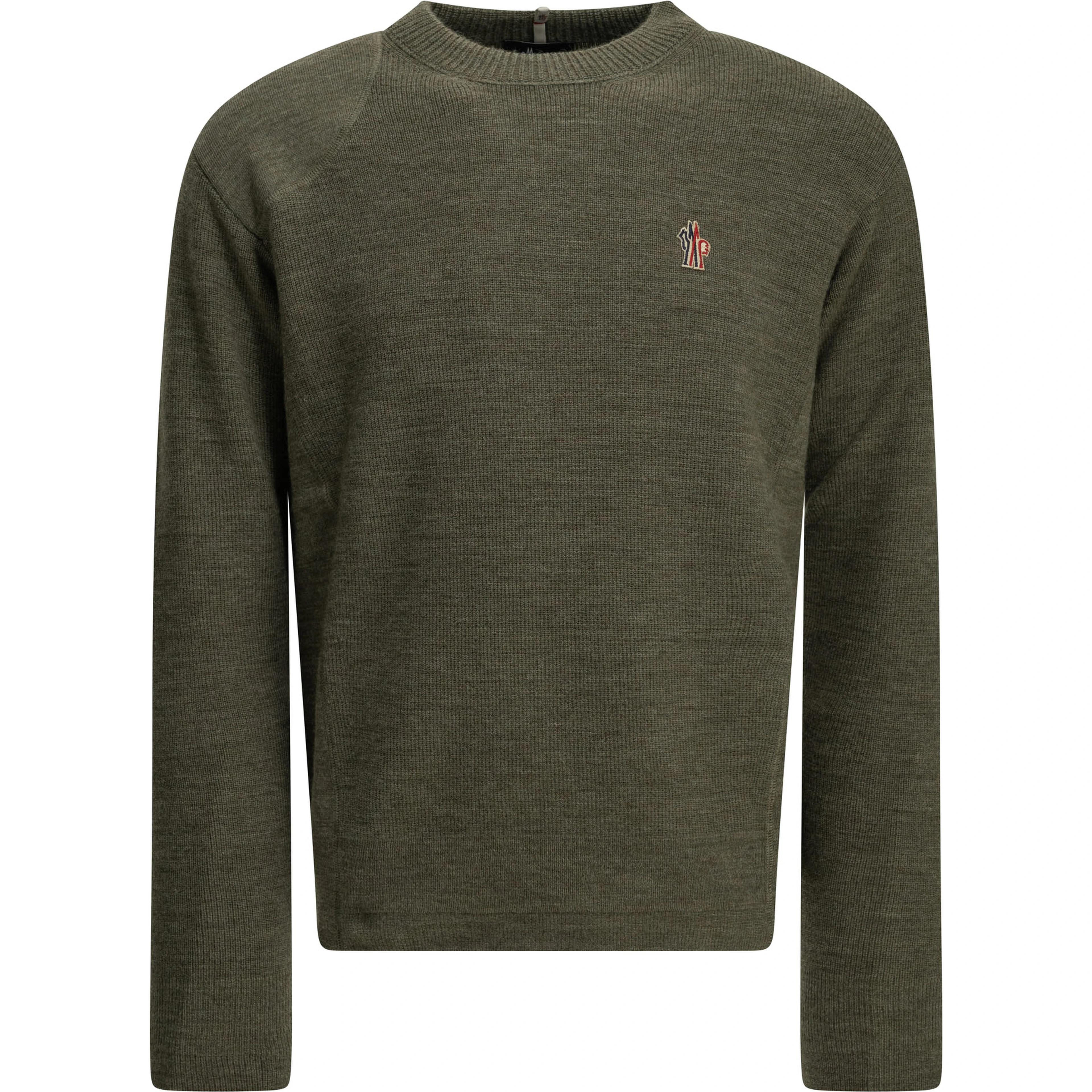 Crew-neck sweater with logo