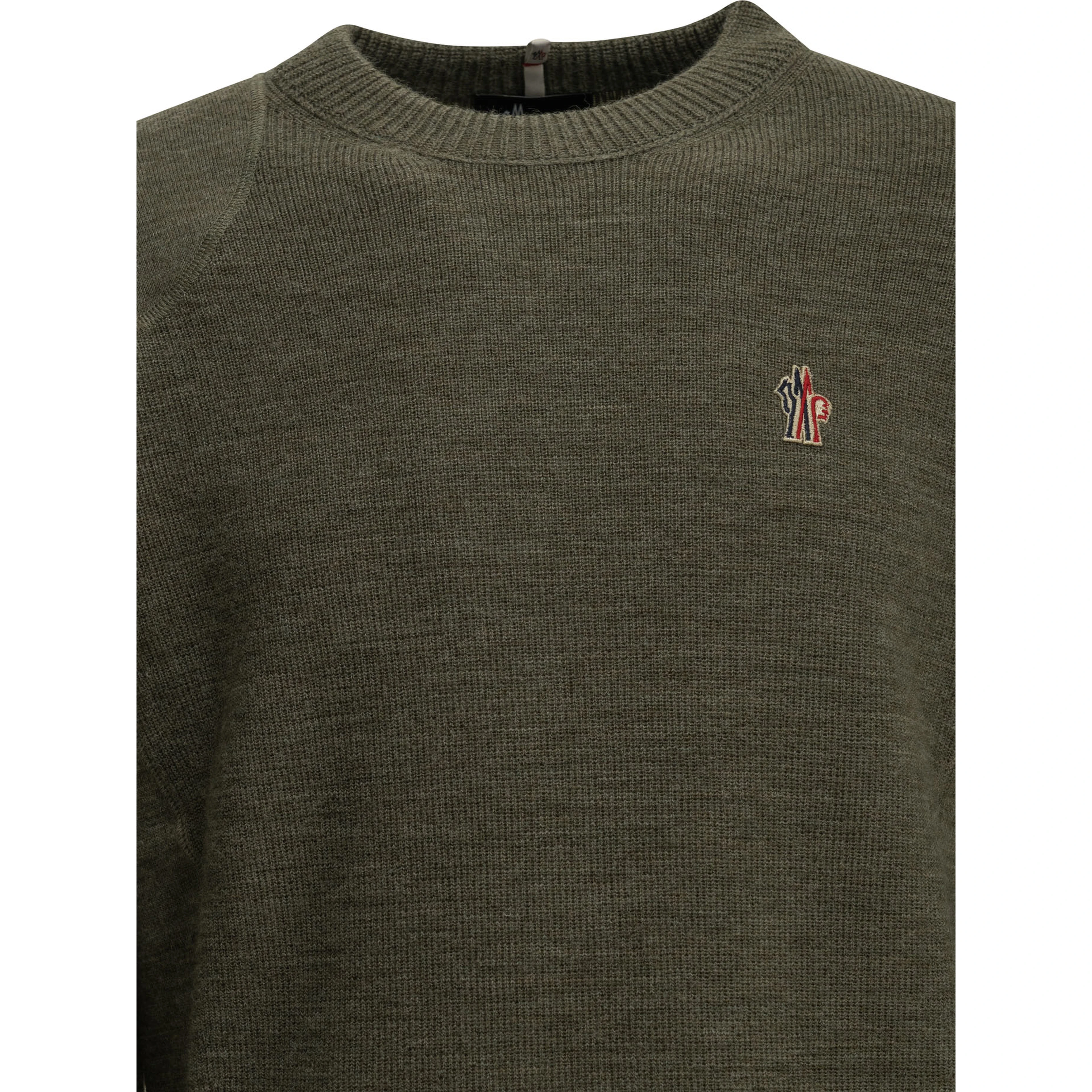 Crew-neck sweater with logo
