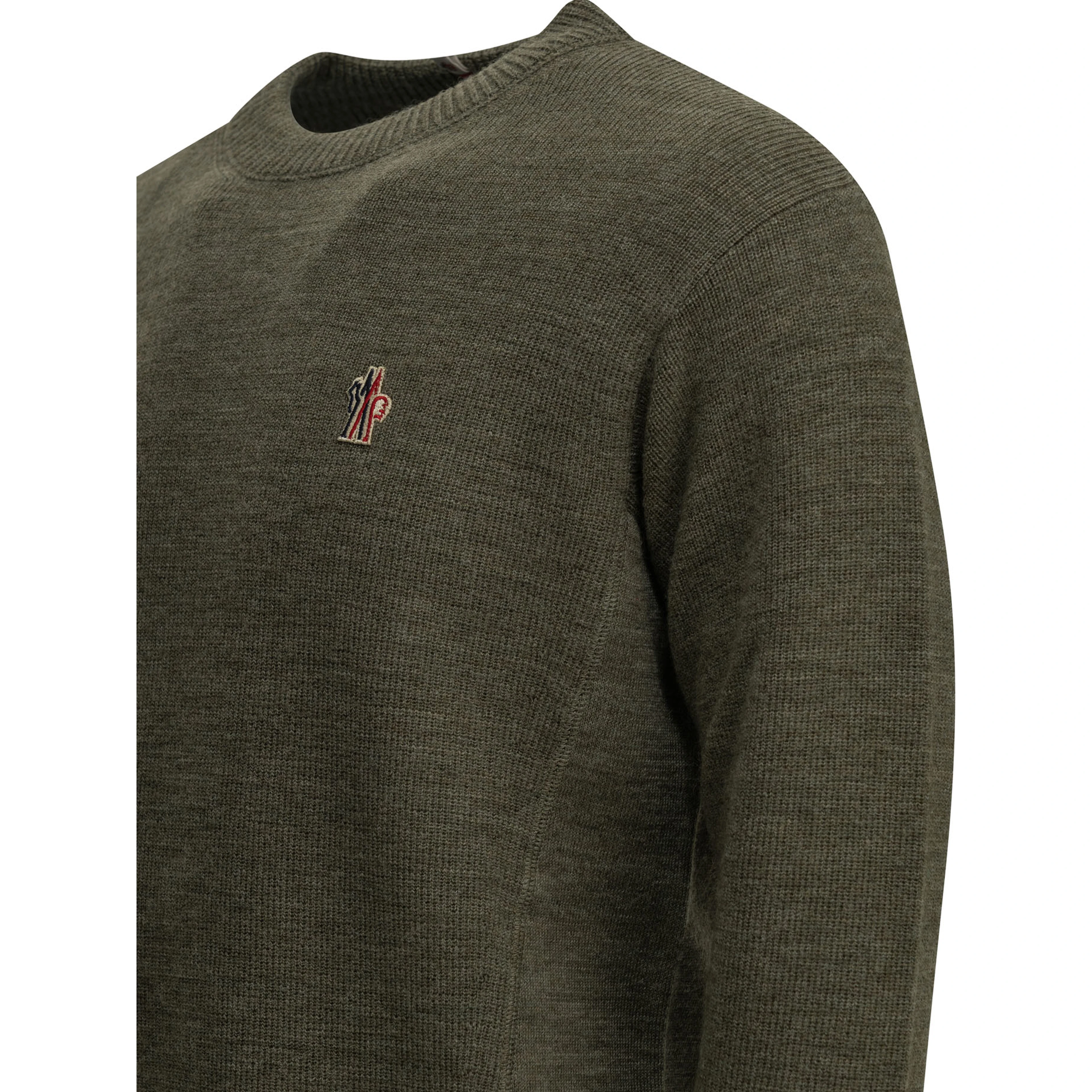 Crew-neck sweater with logo