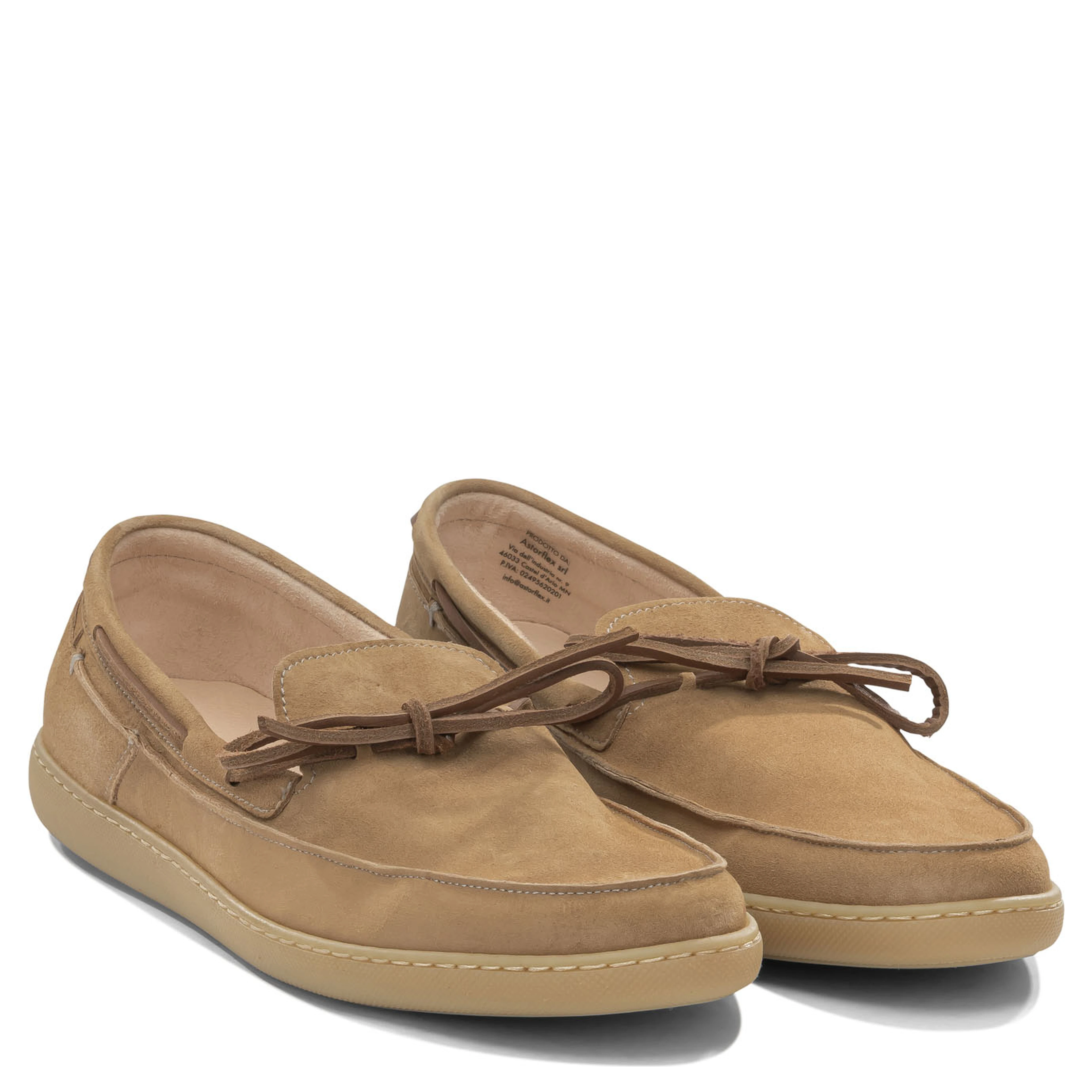 "Rivaflex" lace-up moccasins