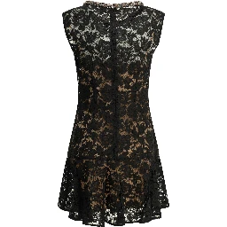 Embroidered short dress