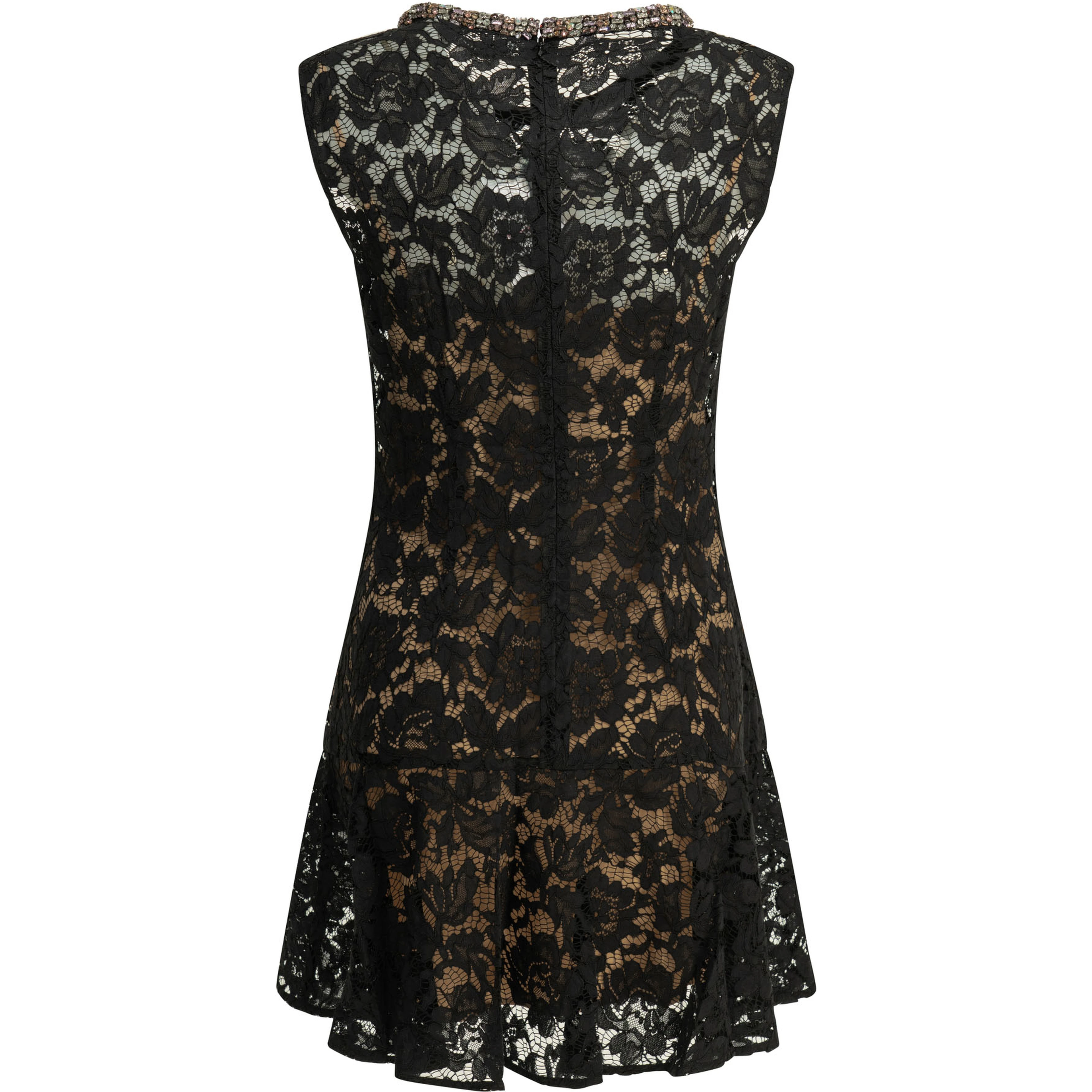 Embroidered short dress