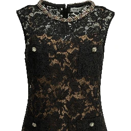 Embroidered short dress