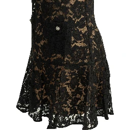 Embroidered short dress