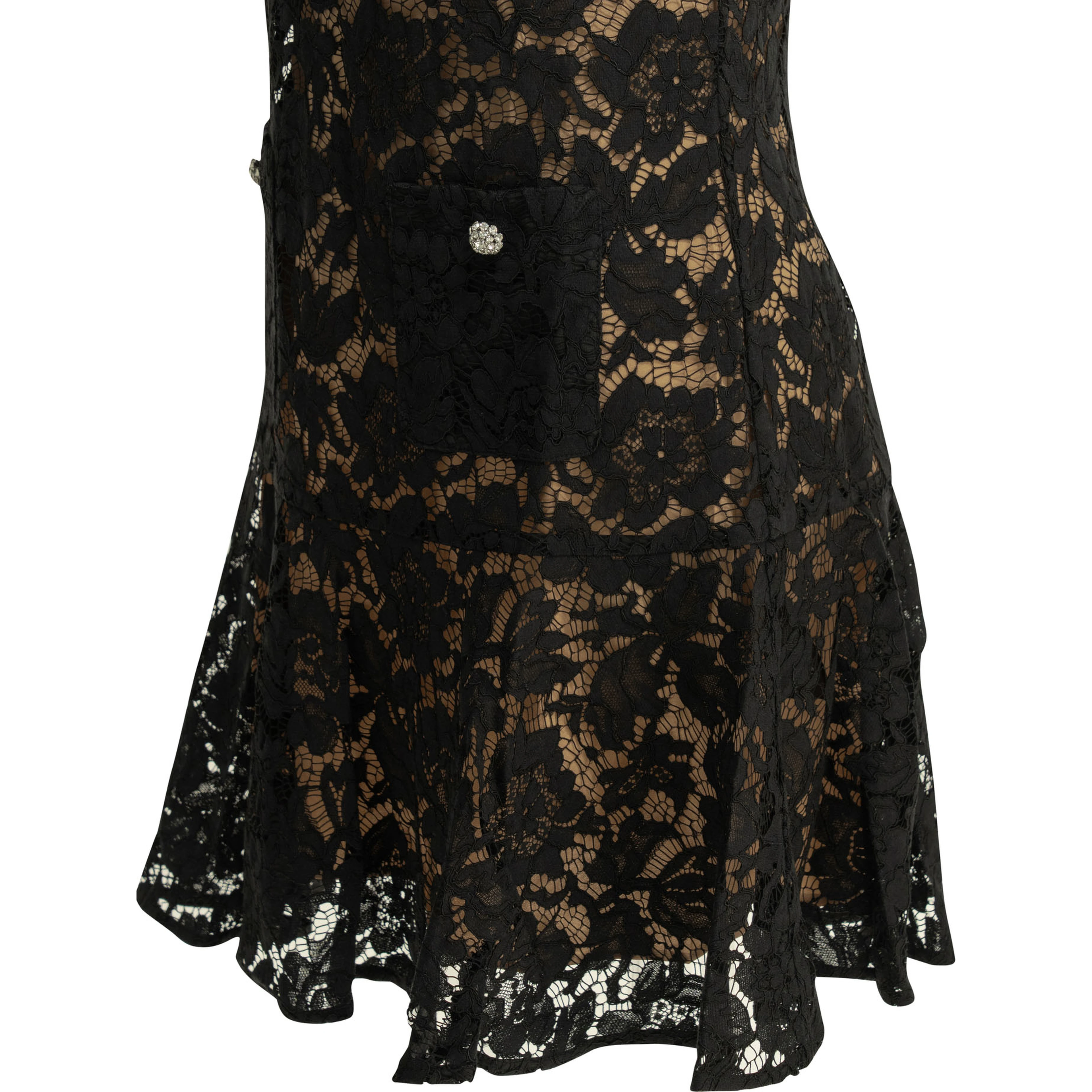 Embroidered short dress
