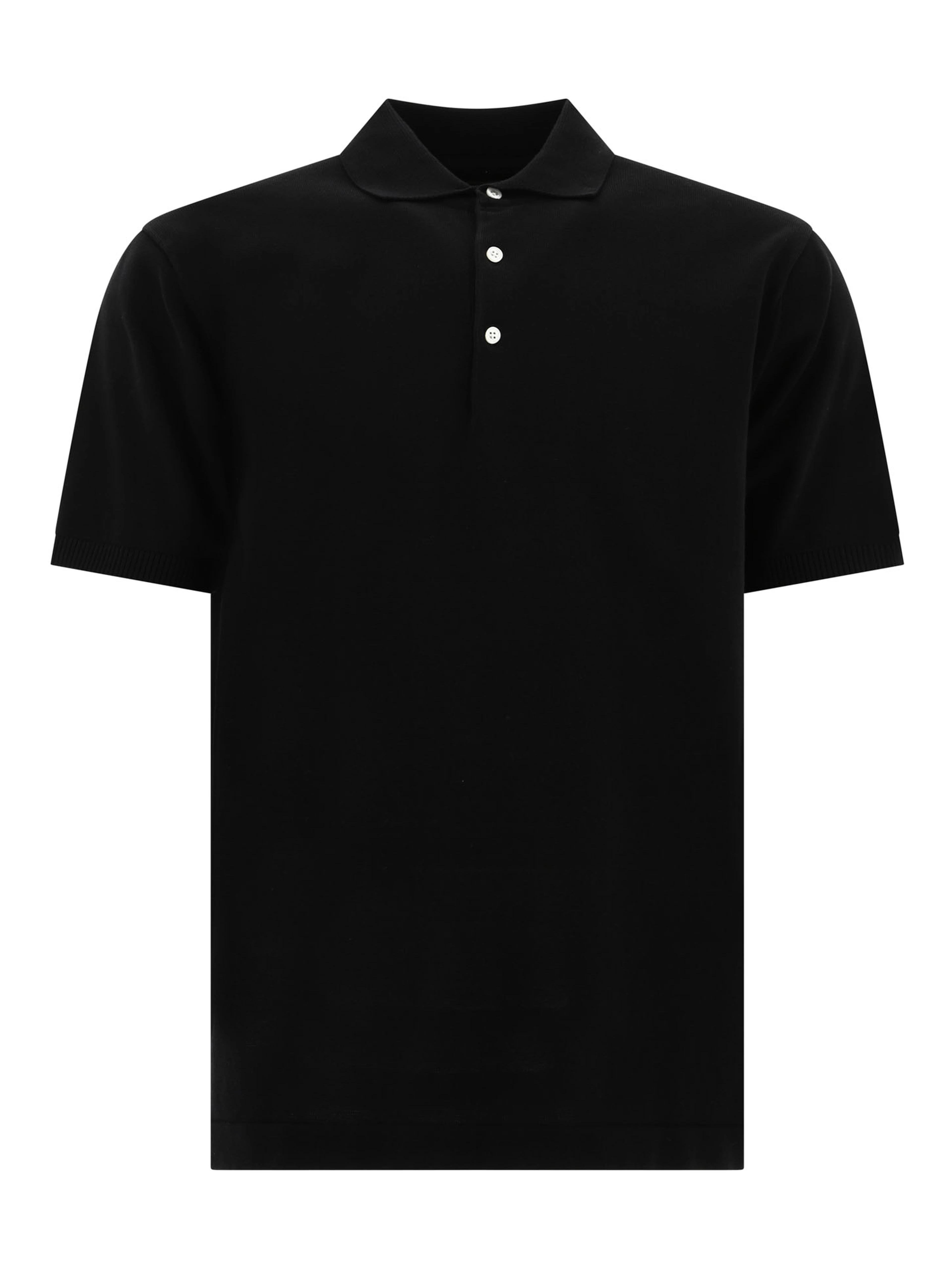 "12G" Polo shirt with buttons