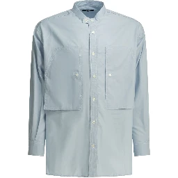 Casual shirt with patch pockets