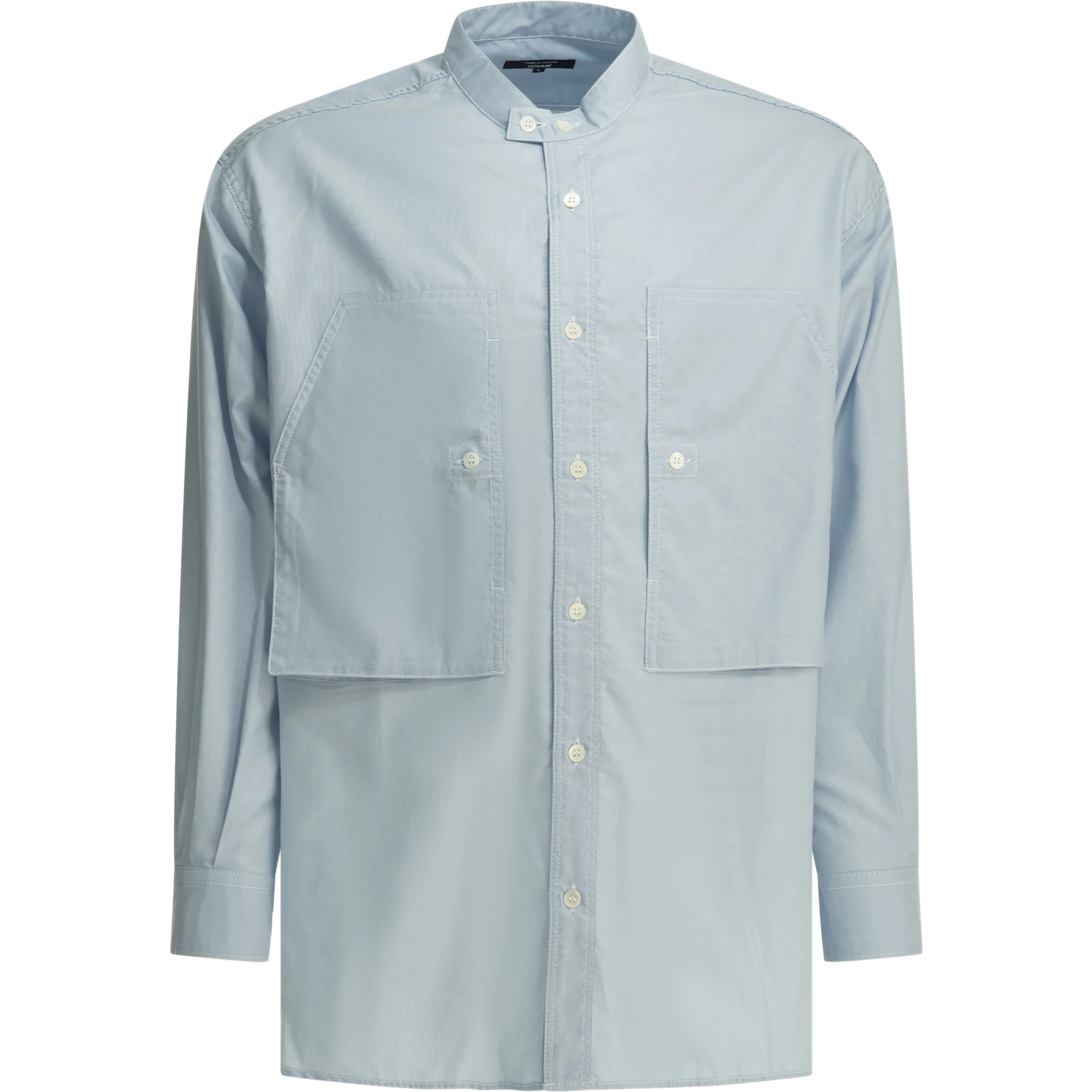 Casual shirt with patch pockets